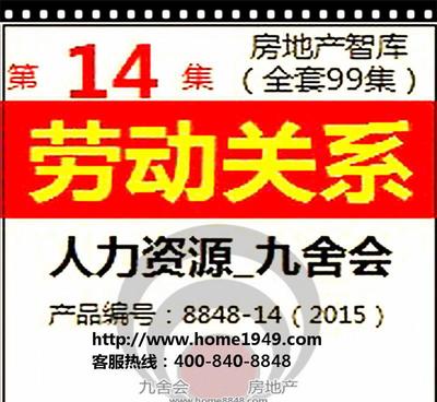 房地产劳动关系(人力资源)文档资料大全 以绿城、万达为例